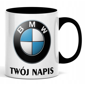 Kubek BMW logo (kolorowe wnętrze i ucho)